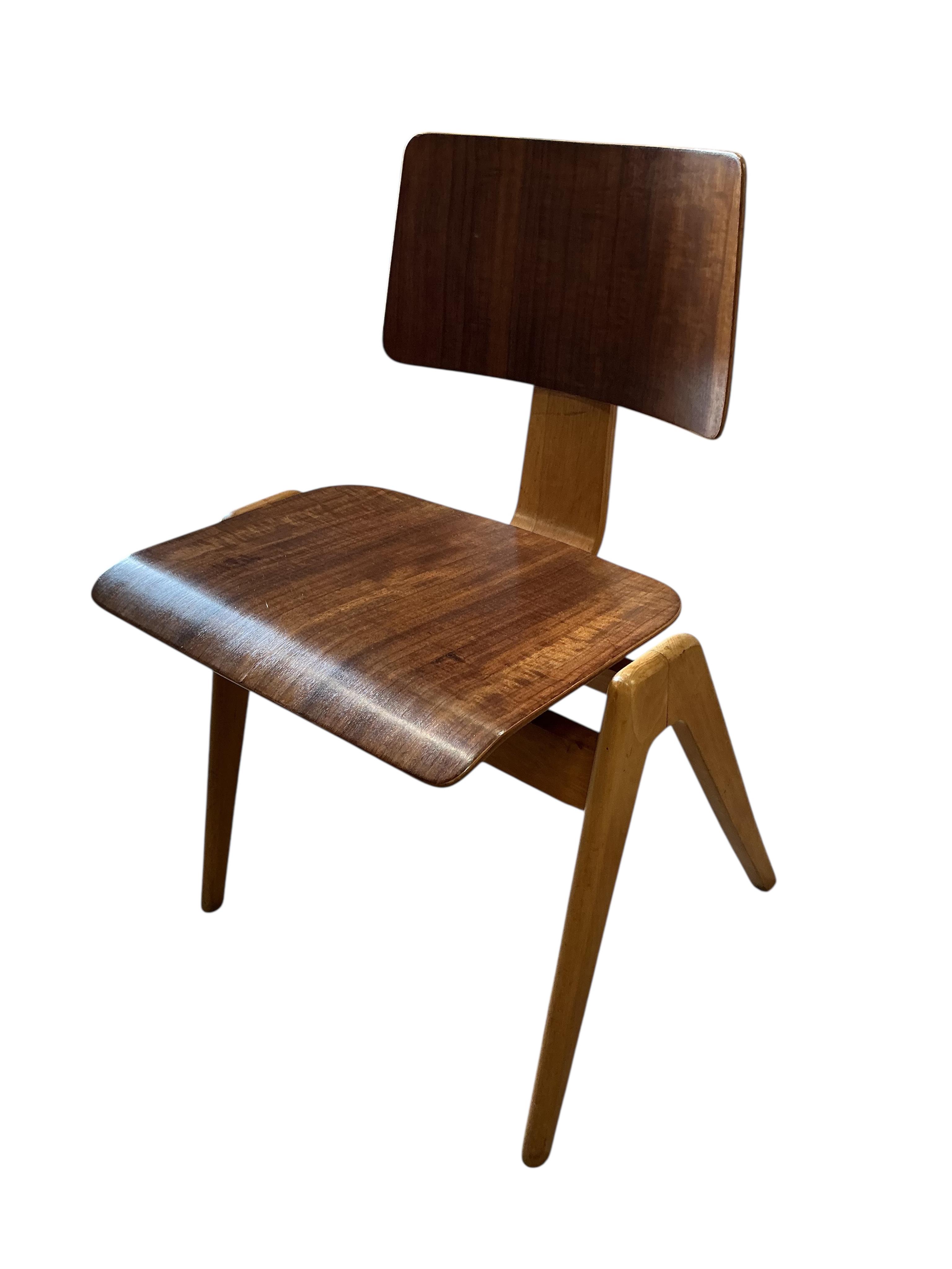 A pair of Robin Day Hillestack chairs, width 49cm, depth 41cm, height 76cm